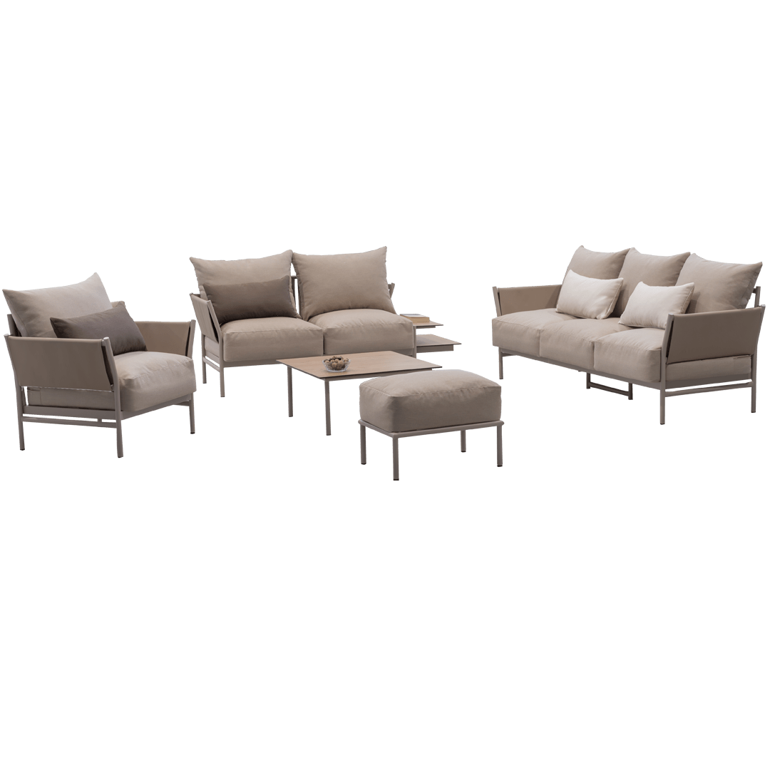 Conjunto de Exterior de Aluminio