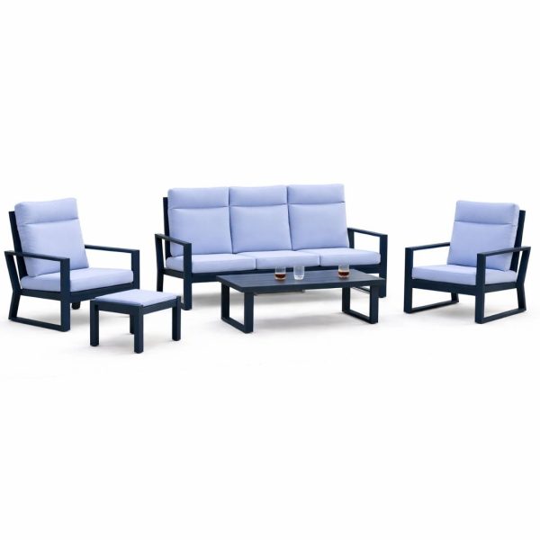 Set de Sofá de exterior 3 Plazas BOLONIA 8 XL