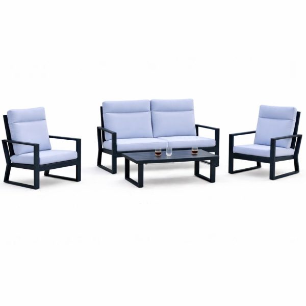 Set de sofá de 2 plazas