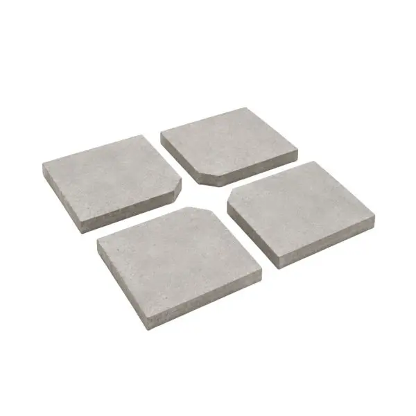 juego 4 bases cemento set granite