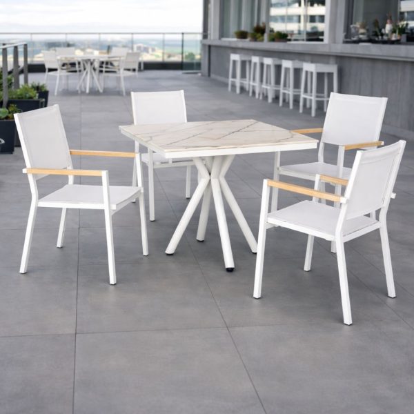 Mesa y sillas de restaurante MOASIS/NEMUS 90