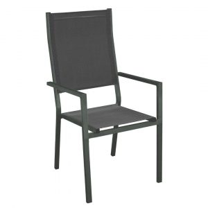 silla de exterior de aluminio janeiro