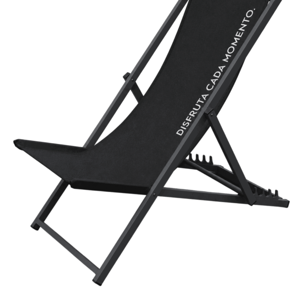 tumbona plegable logo