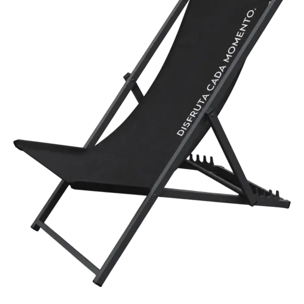 tumbona plegable logo