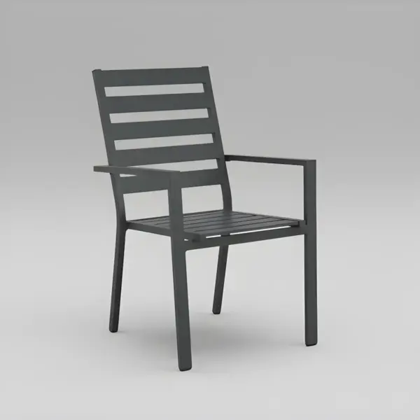 Silla de Aluminio para Jardín Palma-3