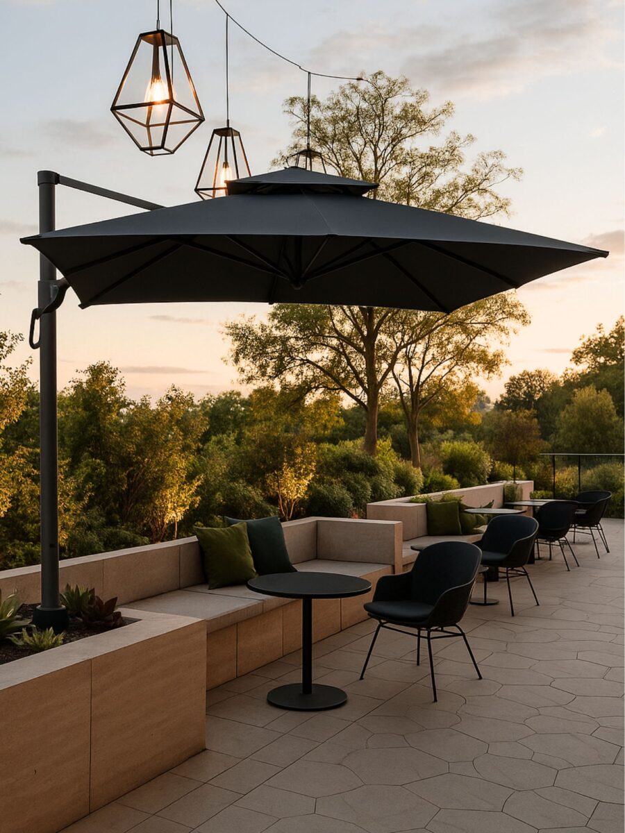 parasoles de hostelería personalizados