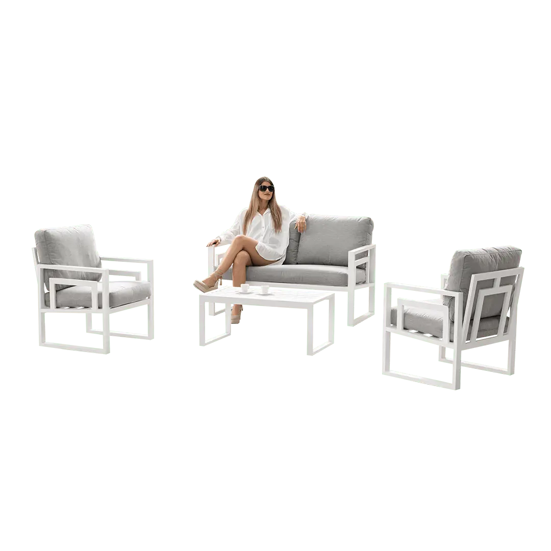 Conjunto de Jardín Aluminio Senia-7