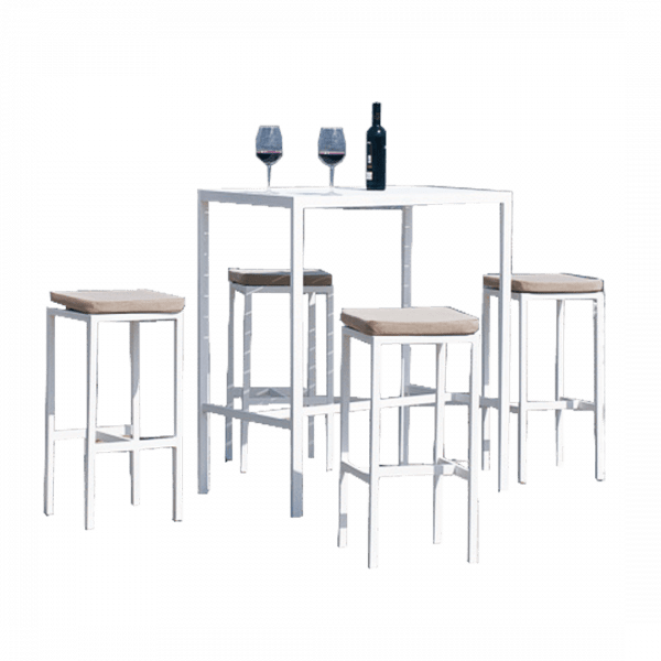 Mesa Alta de Aluminio para Bar Caeli 100