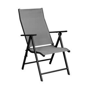 silla de aluminio reclinable saporo