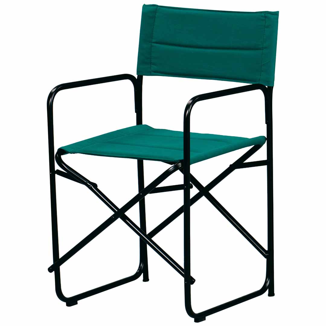 silla plegable director verde