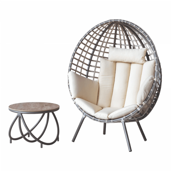 Sillón huevo con patas Tulus